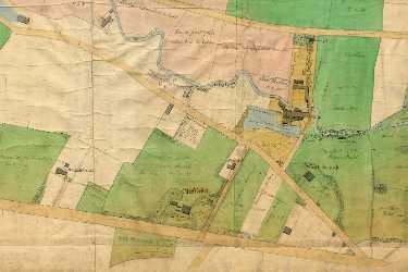 Plan of Clifford, Psalter Lane, and Sharrow Mills, [c. 1820]