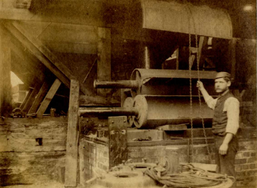 Sheffield Smelting Company Limited, Royds Mill, Windsor Street - north yard