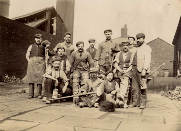 Sheffield Smelting Company Limited, Royds Mill, Windsor Street - Flue Cleaners, c. 1910