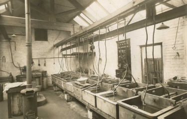 Sheffield Smelting Company Limited, Royds Mill, Windsor Street - the first electrolytic refinery on the site where the Salts Department 'now stands'