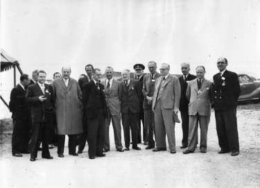 John Henry Bingham, Lord Mayor of Sheffield, 1954-1955: World Gliding Championships at Great Hucklow