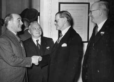 John Henry Bingham, Lord Mayor of Sheffield, 1954-1955: Rotary Club luncheon, Royal Victoria Hotel