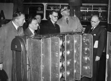 John Henry Bingham, Lord Mayor of Sheffield, 1954-1955: Transport Department annual visit of inspection