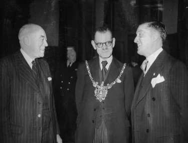 John Henry Bingham, Lord Mayor of Sheffield, 1954-1955: National Sunday School Union, reception at Town Hall