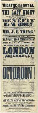 Theatre Royal playbill: London  Assurance!, etc., 26 May 1866