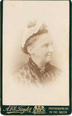 Charlotte Cowan Wilson  (1833-1921)  c. 1891