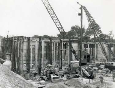 Construction of [Langsett or Underbank] reservoir