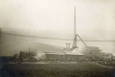 Construction of the Ewden Valley reservoirs (either More Hall or Broomhead)