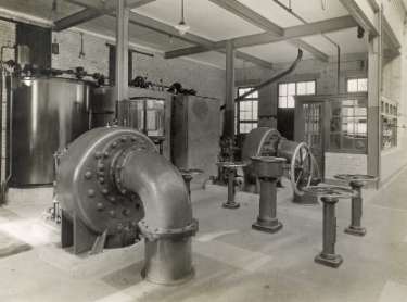 Machinery house, Ewden Valley reservoirs (either More Hall or Broomhead)