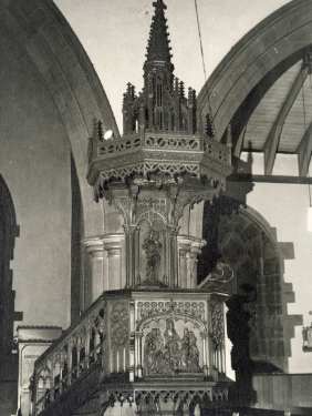 Pulpit, St. Maries Roman Catholic Cathedral, Norfolk Row