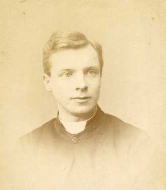 Father William Curtis Hudson, Roman Catholic priest, possibly associated with St. Marie's Roman Catholic Cathedral, Norfolk Row