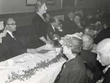 Rev Kahn's retirement reception dinner, Wilson Road Synagogue