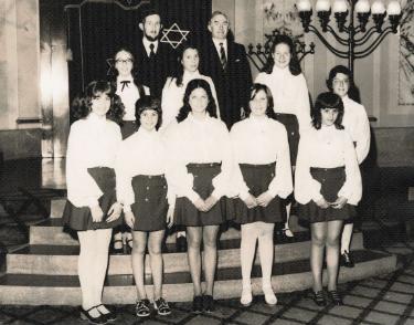 Sheffield Hebrew Education Board Girls' Graduation (bat mitzvah) ceremony