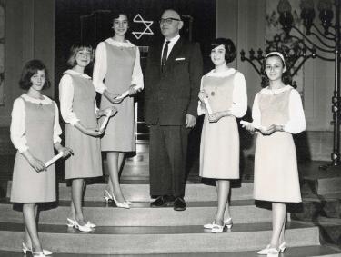Sheffield Hebrew Education Board Girls' Graduation (bat mitzvah) ceremony