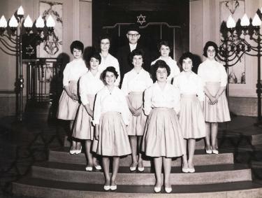 Sheffield Hebrew Education Board Girls' Graduation (bat mitzvah) ceremony