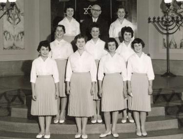 Sheffield Hebrew Education Board Girls' Graduation (bat mitzvah) ceremony