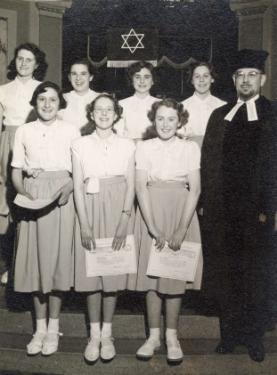 Sheffield Hebrew Education Board Girls' Graduation (bat mitzvah) ceremony