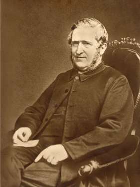 Rev. Edward Newman, vicar 1856 - 1880, All Saints C. of E. Church, Ecclesall Road South, c.1870