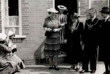 Opening of Queen Victoria District Nursing Association, Princess Mary Nurses Home, junction of Southey Hill and Northlands Road by Mary, Princess Royal