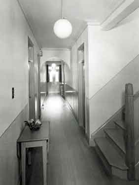 Hallway and staircase, Princess Mary Nurses Home, Queen Victoria District Nursing Association, junction of Southey Hill and Northlands Road 