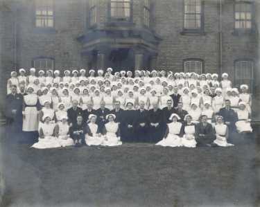 Outside Nurses Home, City General Hospital (later known as the Northern General Hospital), Fir Vale c.1920s/1930s