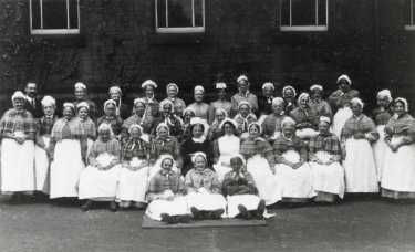 Patients, City General Hospital (later known as the Northern General Hospital), Fir Vale, c. 1920