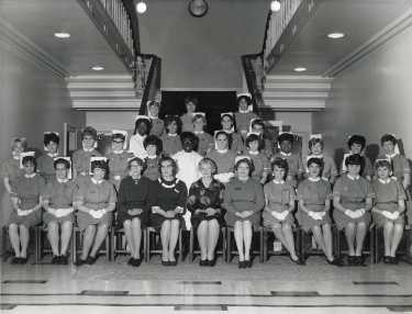 Student nurses, Northern General Hospital, Fir Vale 