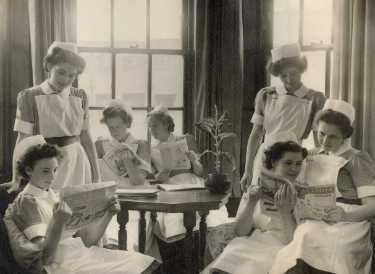 Nurses, City General Hospital (later known as Northern General Hospital), Fir Vale, c.1940s