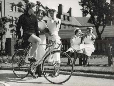 Miss June Oliver, junior technician, City General Hospital (later known as Northern General Hospital), Fir Vale, c.1950s