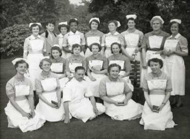 Nurses prizegiving, City General Hospital (later the Northern General Hospital), Fir Vale, c.1950s