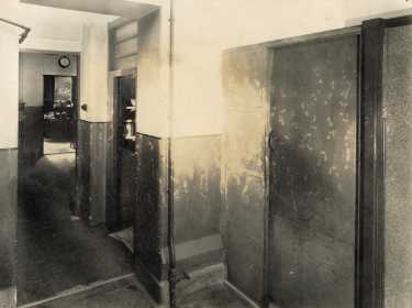 Old wards before redecoration, Fir Vale Infirmary, (latterly the City General Hospital and the Northern General Hospital), Fir Vale, c.1953