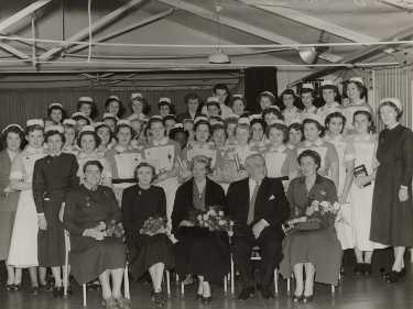 Nurses prizegiving, City General Hospital (latterly the Northern General Hospital), Fir Vale