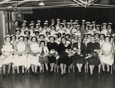 Nurses prizegiving, City General Hospital (latterly the Northern General Hospital), Fir Vale