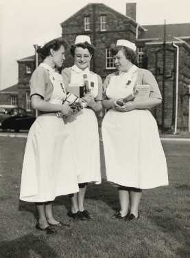 Nurses prizegiving, City General Hospital (latterly the Northern General Hospital), Fir Vale