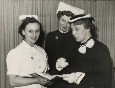 Nurses prizegiving, City General Hospital (later known as Northern General Hospital), Fir Vale