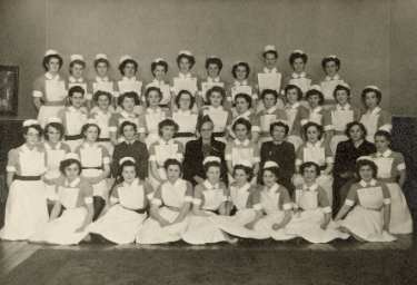 Nurses prizegiving, City General Hospital (later known as Northern General Hospital), Fir Vale