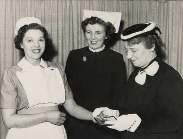 Nurses prizegiving, City General Hospital (later known as Northern General Hospital), Fir Vale