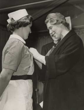 Nurses prizegiving, City General Hospital (later known as Northern General Hospital), Fir Vale