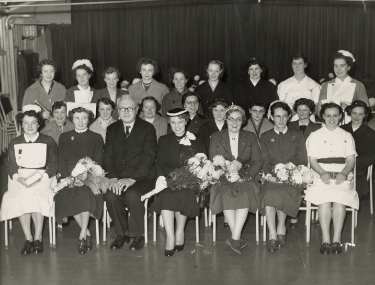 Nurses prizegiving, City General Hospital (later known as Northern General Hospital), Fir Vale