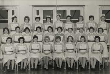 Probably nurse prizegiving, City General Hospital and (later known as the Northern General Hospital), Fir Vale, c.1960s