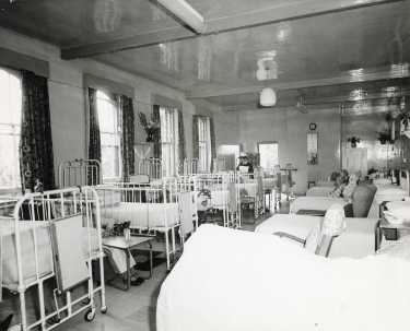 FV1 ward, City General Hospital and (later known as the Northern General Hospital), Fir Vale, c.1950s