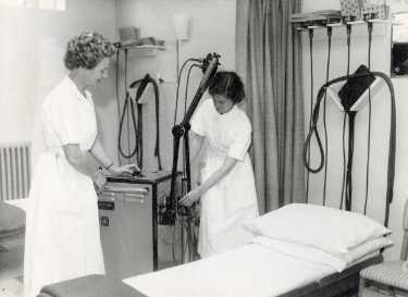 Physiotherapy Department, City General Hospital and (later known as the Northern General Hospital), Fir Vale