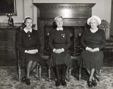 Senior nursing staff of the Royal Hospital, West Street showing (centre) Miss G. Sampson, Matron