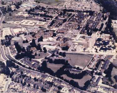 Aerial view, Northern General Hospital, Fir Vale