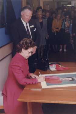 Princess Margaret opening the Firth Wing, Northern General Hospital, Fir Vale