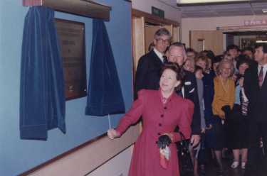 Princess Margaret opening the Firth Wing, Northern General Hospital, Fir Vale