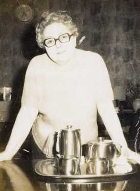 Retirement of Miss Moodie, catering officer, Northern General Hospital, Fir Vale, c.1970