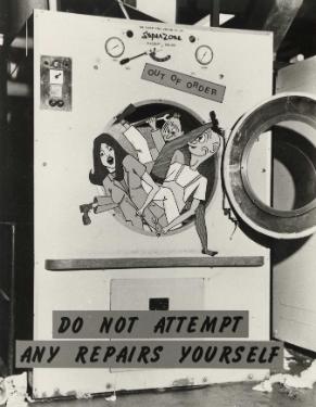 Safety graphic used in hospital newsletter, Northern General Hospital, Fir Vale