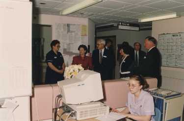 Princess Margaret, Countess of Snowden opening the Firth Wing, Northern General Hospital, Fir Vale