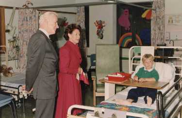 Princess Margaret, Countess of Snowden opening the Firth Wing, Northern General Hospital, Fir Vale